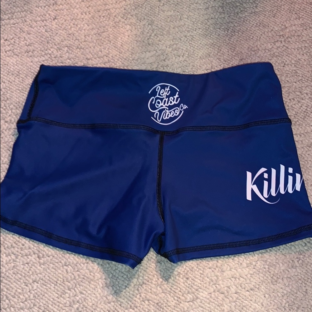 Left Coast Vibes CrossFit shorts
